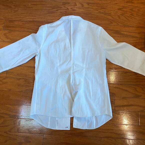 Talbots White Button Down, size 6P - Picture 2 of 2